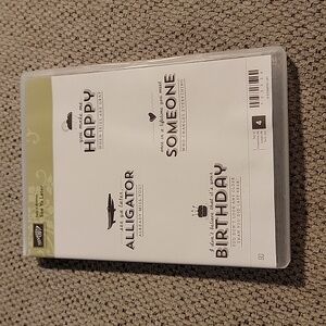 NWT Stampin Up Sale A Bration See Ya Later Stamp Set